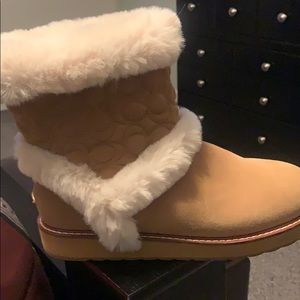 Coach snow boots